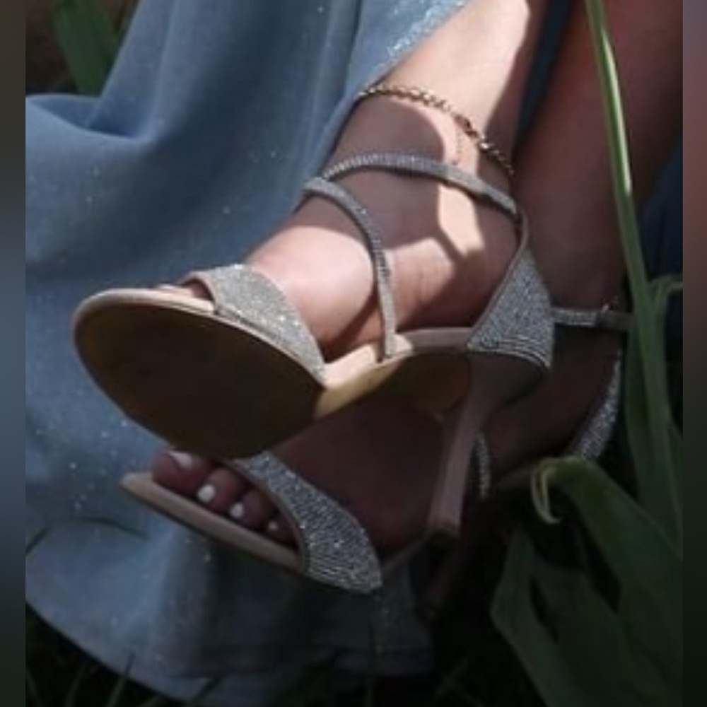 My prom shoes I no longer need. New condition. Comfortable heels!